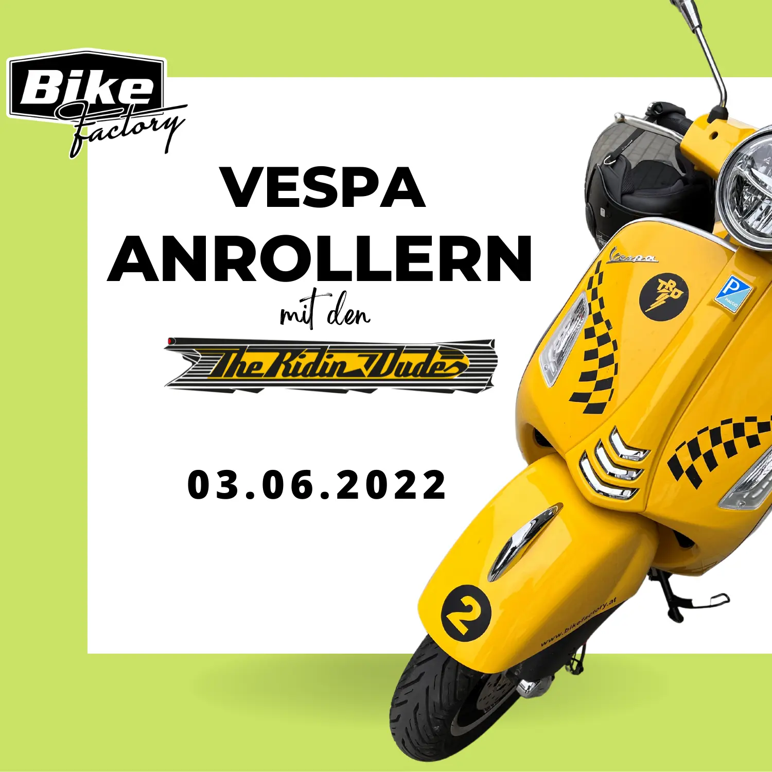 Vespa Ausfahrt 