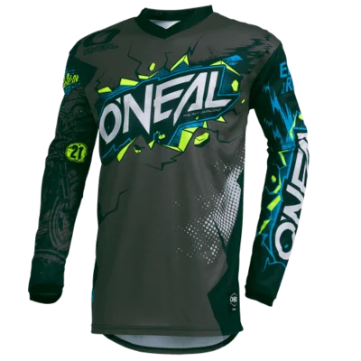 O'NEAL ELEMENT YOUTH JERSEY VILLAIN GRAY