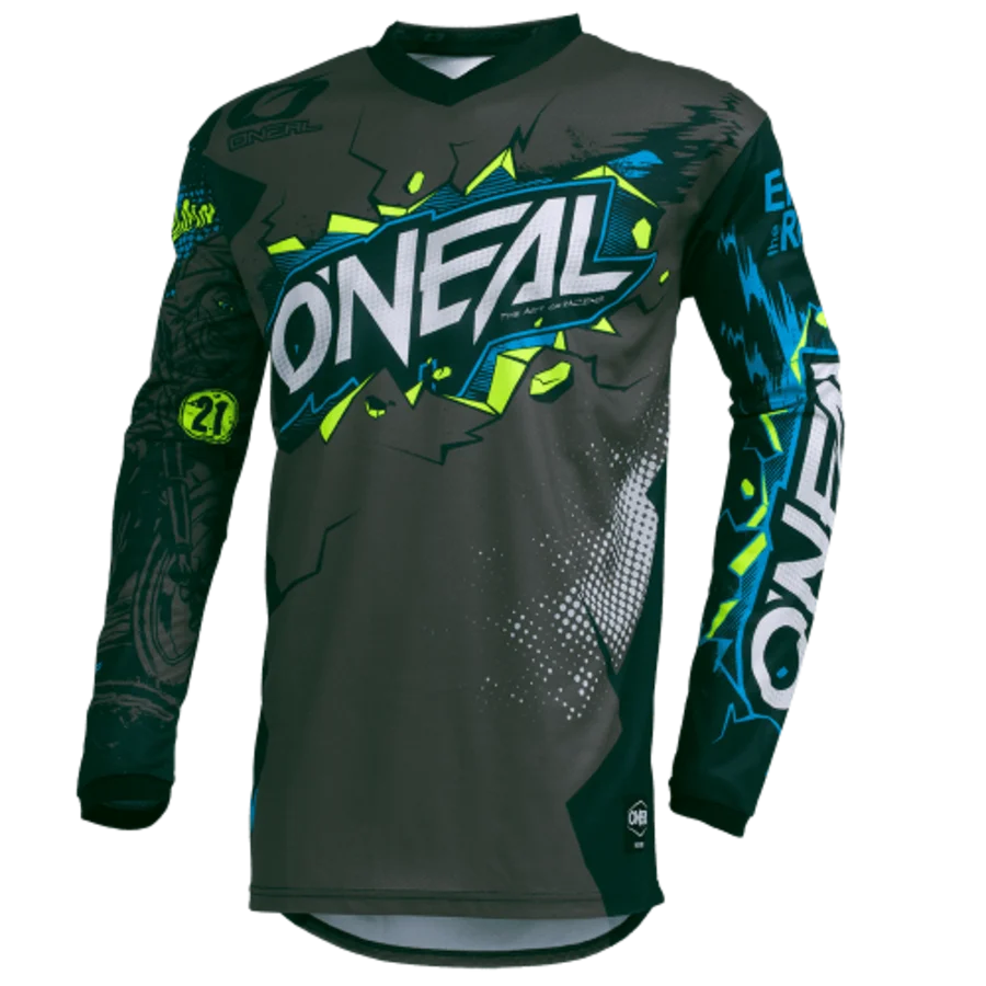 O'NEAL ELEMENT YOUTH JERSEY VILLAIN GRAY