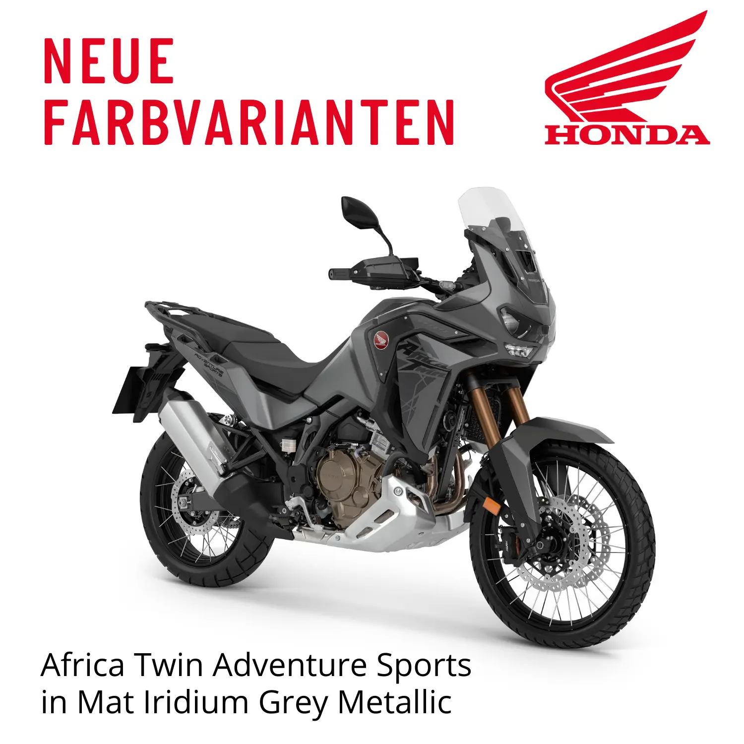 Africa Twin Adventure Mat Iridium Grey Metallic