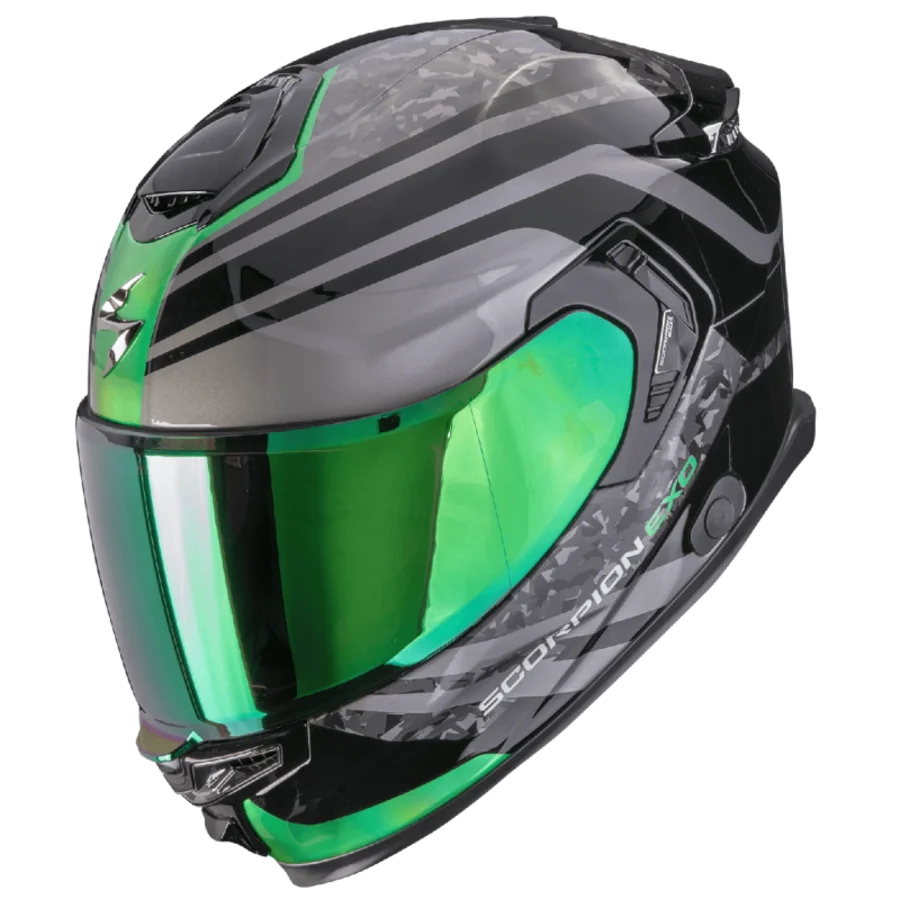 SCORPION EXO-GT SP AIR ARTEN BLACK-GREEN