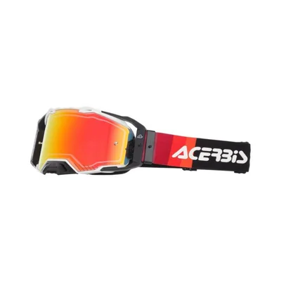 ACERBIS MX-BRILLE AC VULCAN MIRROR RED-BLACK-WHITE