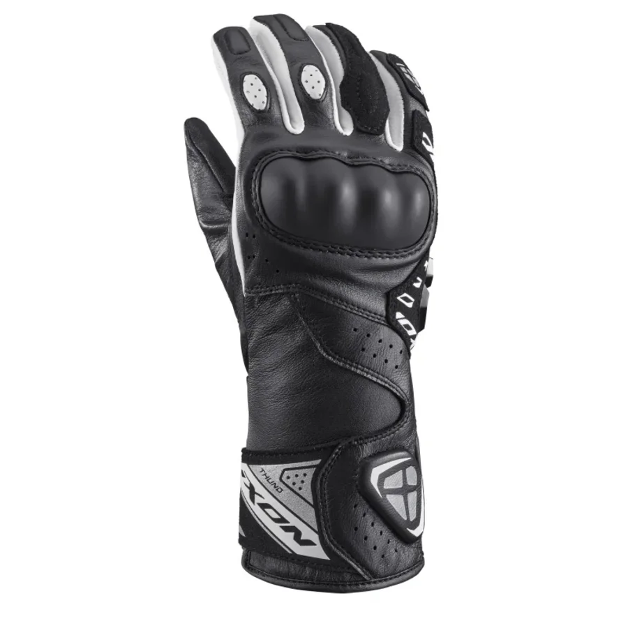 IXON GLOVES THUND LADY BLACK-WHITE