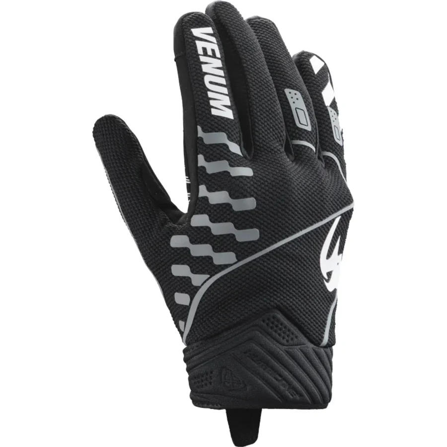 IXON GLOVES VENUM HURRY BLACK-GREY