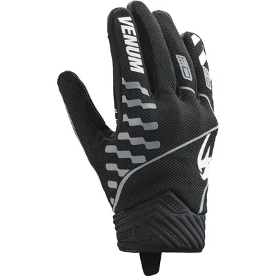 IXON GLOVES VENUM HURRY BLACK-GREY