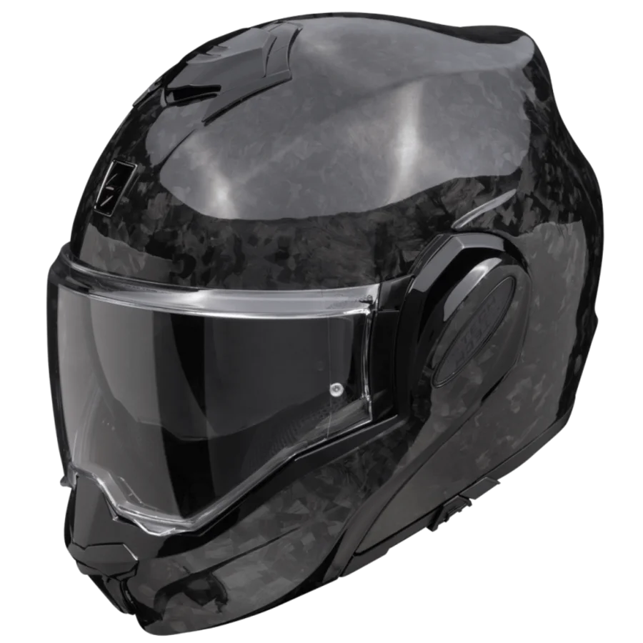 SCORPION EXO-TECH EVO CARBON ONYX BLACK Gr. XL