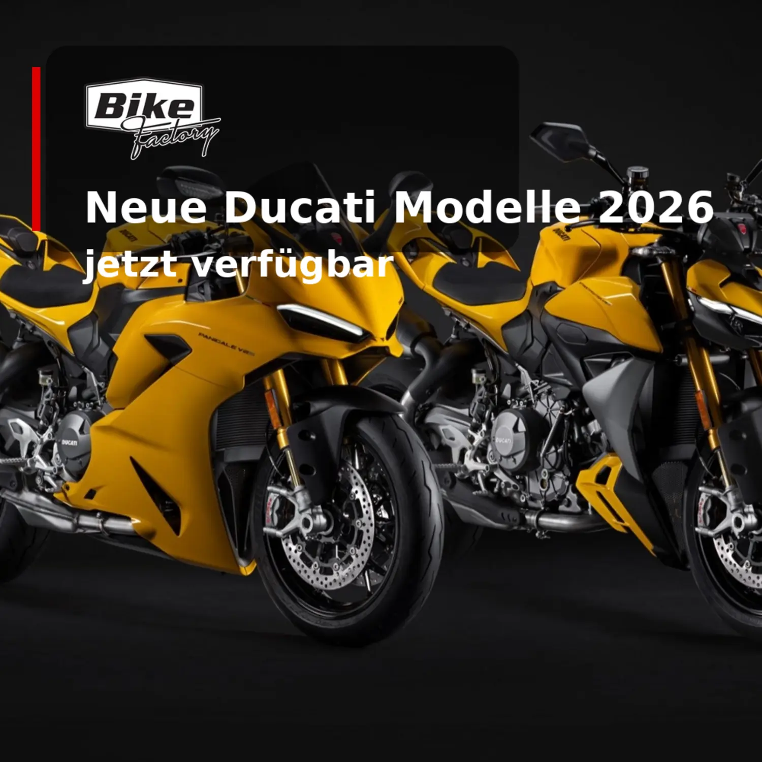 Ducati Modelle 2026