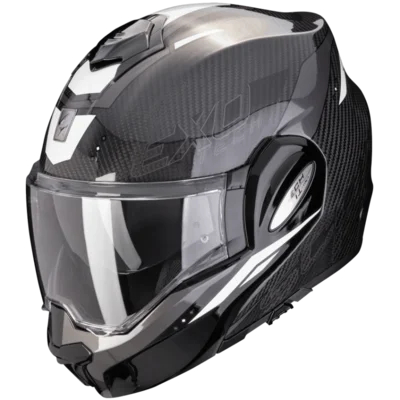 SCORPION EXO-TECH EVO CARBON ROVER BLACK-WHITE Gr. M