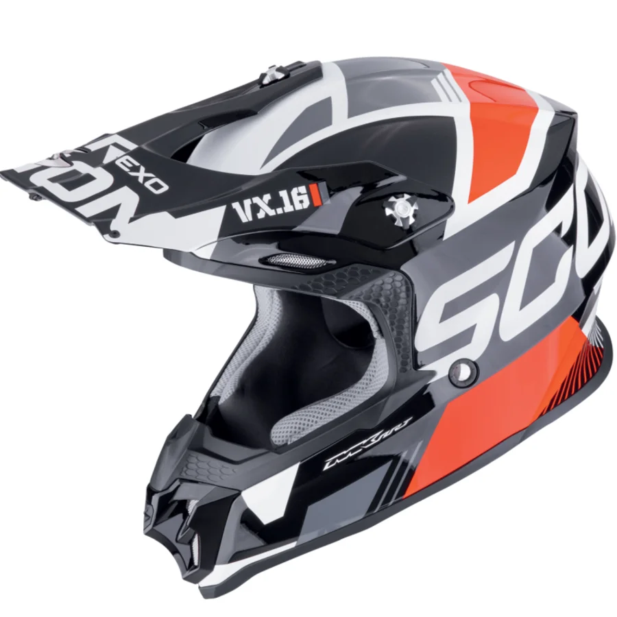 SCORPION VX-16 EVO AIR ANALOG BLACK/RED