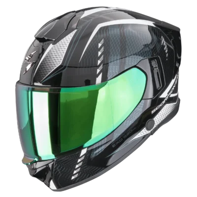 SCORPION EXO-530 AIR THERAS BLACK-CHAMELEON-WHITE