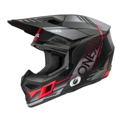 O'NEAL 3SRS HAZE BLACK/GRAY/RED