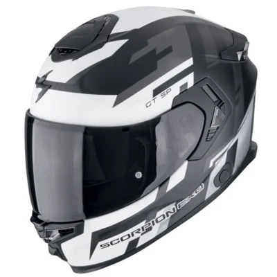 SCORPION EXO-GT SP AIR TORNADO MATT BLACK-SILVER