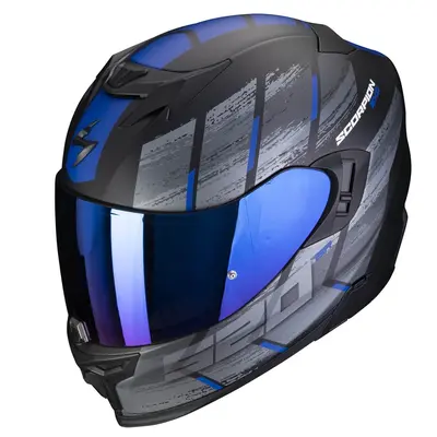 SCORPION EXO-520 EVO AIR MAHA BLACK BLUE