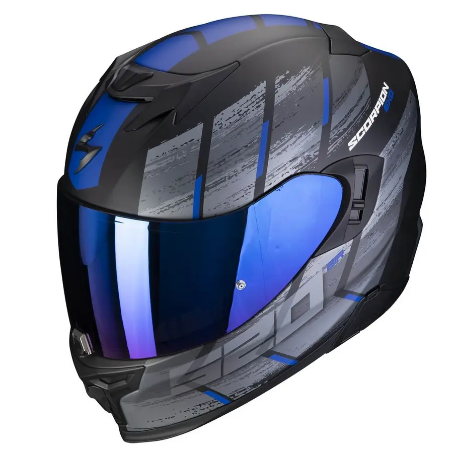 SCORPION EXO-520 EVO AIR MAHA BLACK BLUE