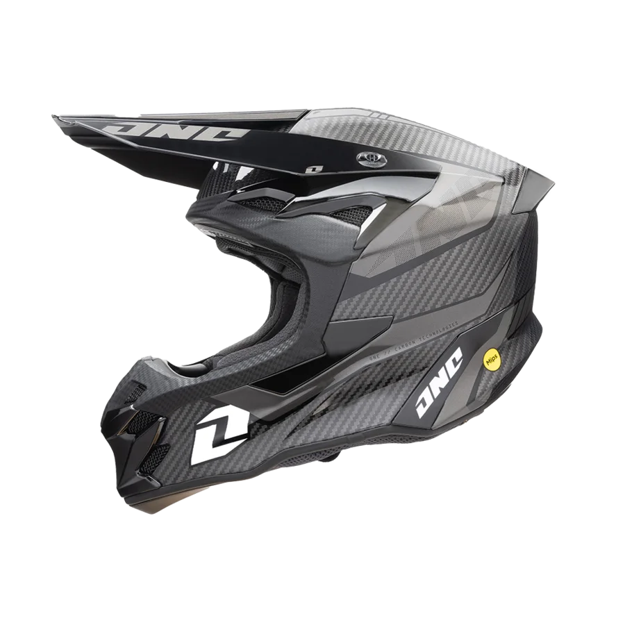 ONE INDUSTRIES X-197 HELMET CARBON ONYX BLACK