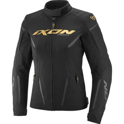 IXON BLOUSON STRIKER 2 LADY BLACK-GOLD
